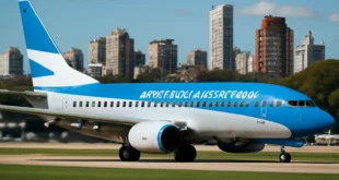 Capa horizontal representando Aerolíneas Argentinas lança passagens com tarifas especiais para viajar a Buenos Aires desde Europa