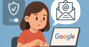 Imagem de capa horizontal 16:9 ilustrando como Google incentivou crianças quase a desativar controle parental, com e-mail passo a passo.