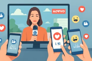 Imagem de capa horizontal 16:9 representando TV integração Uberlândia ao, sem textos, causando sensação nas redes sociais