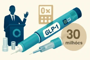 Imagem representando o governo zera imposto de importação de componentes para canetas emagrecedoras, limitado a 30 milhões de unidades