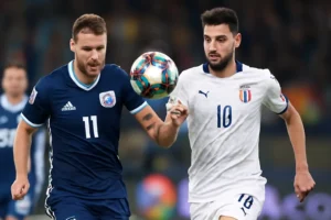 Imagem de capa horizontal 16:9 representando Bosnia-Herz v Itália, jogo crítico na Liga das Nações que pode mudar a classificação