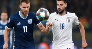 Imagem de capa horizontal 16:9 representando Bosnia-Herz v Itália, jogo crítico na Liga das Nações que pode mudar a classificação