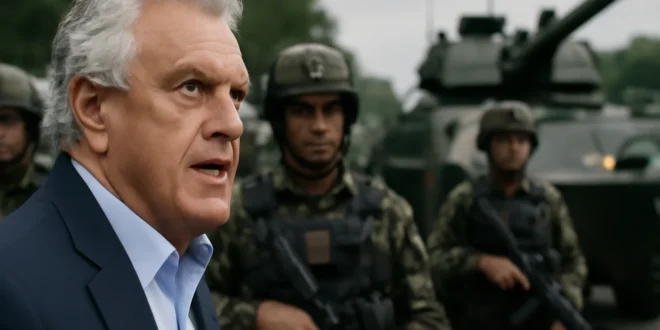 Imagem de capa horizontal 16:9 representando Caiado elogia operação que matou 122 no Rio, com força militar na segurança.