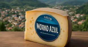 Capa horizontal 16:9 representando Queijo Morro Azul de Pomerode, destaque brasileiro entre os melhores queijos do mundo