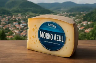 Capa horizontal 16:9 representando Queijo Morro Azul de Pomerode, destaque brasileiro entre os melhores queijos do mundo