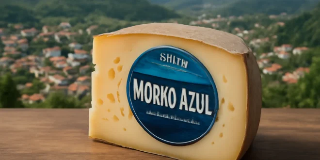Capa horizontal 16:9 representando Queijo Morro Azul de Pomerode, destaque brasileiro entre os melhores queijos do mundo